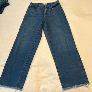 Madewell Baggy Straight Jeans